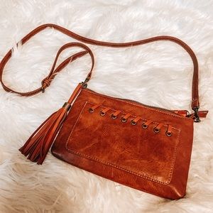 Small Shoulder Handbag Purse Faux Leather